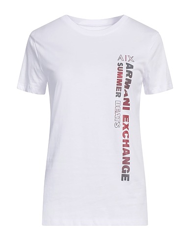ARMANI EXCHANGE T-shirt Bianco 100% Cotone