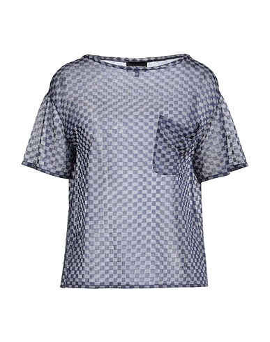 EMPORIO ARMANI Top Navy 83% Viscose, 17% Polyamide
