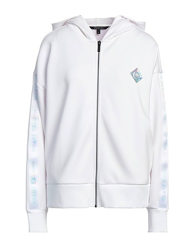 ARMANI EXCHANGE スウェット ホワイト ポリエステル 48% / レーヨン 48% / ポリウレタン 4%