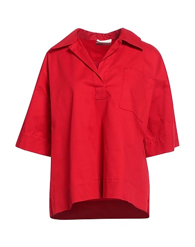 VICOLO Top Red 97% Cotton, 3% Elastane