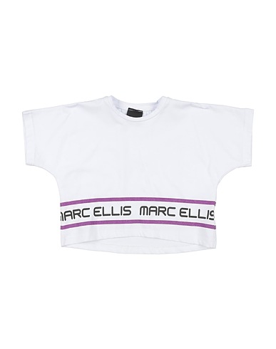 MARC ELLIS T-shirt White 90% Cotton, 10% Elastane