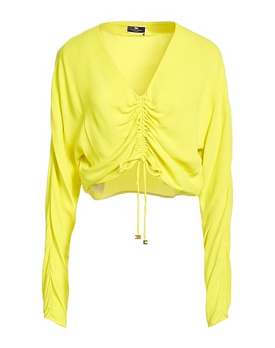 ELISABETTA FRANCHI Top GIALLO 100% Viscose