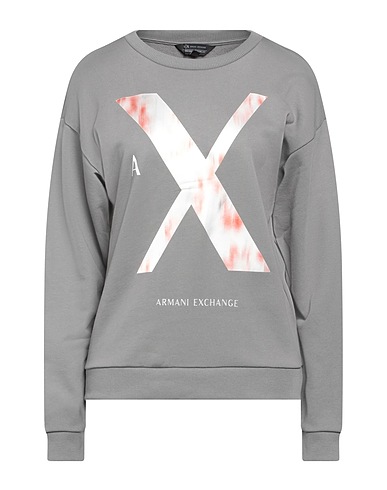 ARMANI EXCHANGE 트레이닝 상의 그레이 60% 코튼, 40% 폴리에스테르