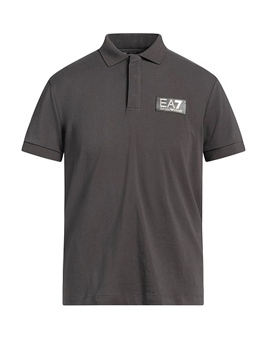 EA7 Polo Piombo 100% Cotone