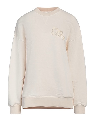 SOULLAND Sweatshirt Cream 80% Organic cotton, 20% Recycled polyester