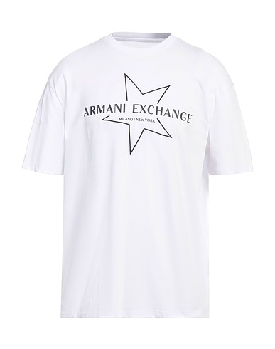 ARMANI EXCHANGE T-shirt White 100% Cotton