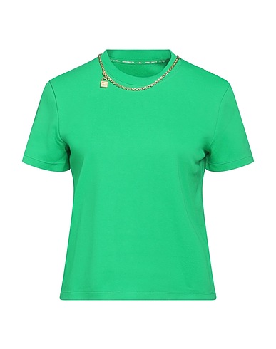 MISS SIXTY Basic T-Shirt Green 100% Cotton
