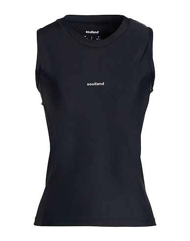 SOULLAND Top Black 78% Recycled polyamide, 22% Elastane