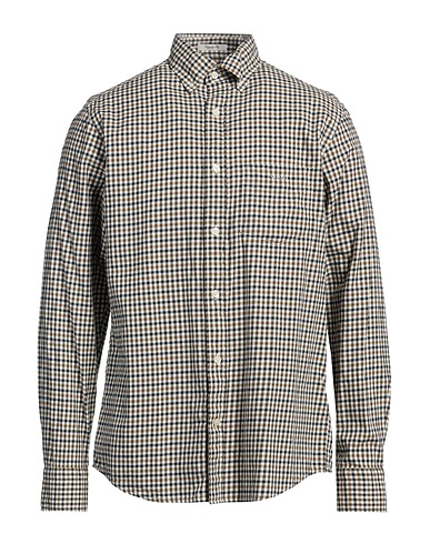 GANT Checked shirt Midnight blue 100% Cotton