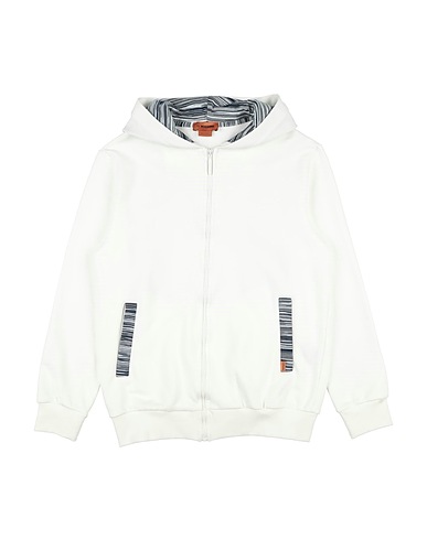 MISSONI KIDS Hooded sweatshirt White 100% Cotton