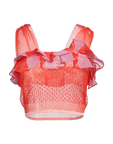 NADIA WIRE Top Tomato red 90% Polyester, 10% Nylon