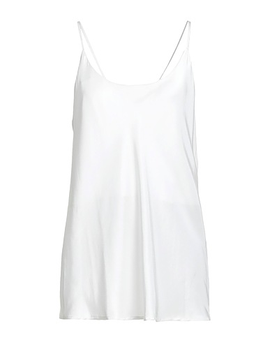 BRUNO MANETTI TOPS & TEES White 100% Silk