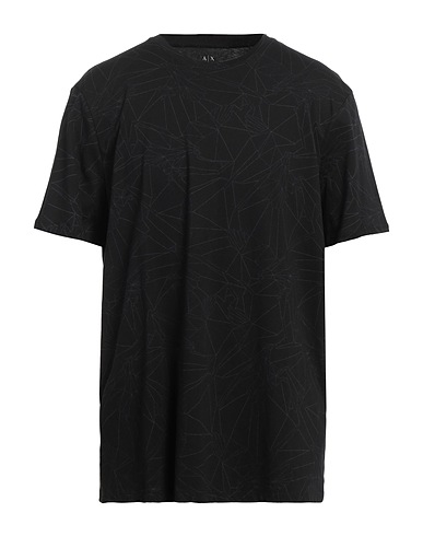 ARMANI EXCHANGE T-shirt Black 100% Cotton