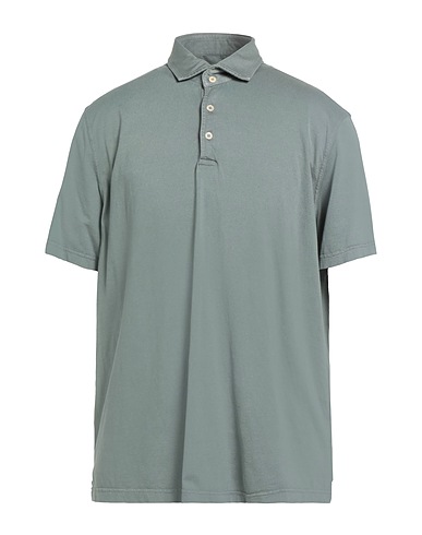 FEDELI Polo shirt Military green 100% Cotton