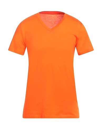 ARMANI EXCHANGE T-shirt basique Orange 100% Coton