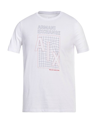 ARMANI EXCHANGE T-shirt White 100% Cotton