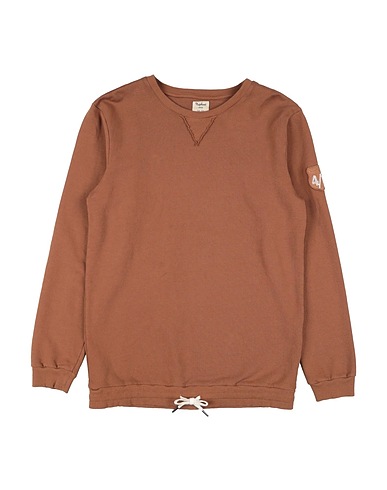 NUPKEET Sweatshirt Braun 100% Baumwolle