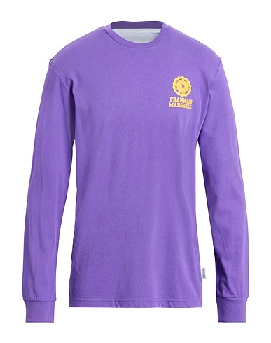 FRANKLIN & MARSHALL T-shirt Violet 100% Coton