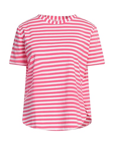 AU PETIT BONHEUR T-shirt Magenta 96% Cotton, 4% Elastane