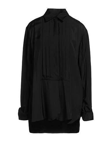 JIL SANDER Camicie e bluse tinta unita Nero 100% Viscosa