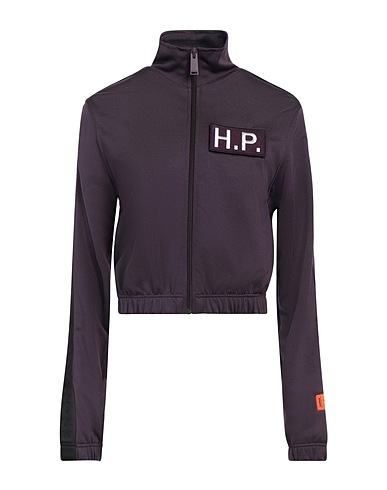 HERON PRESTON Sweatshirt Plum 52% Polyester, 48% Cotton, Polyamide, Nylon