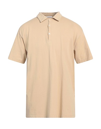 BELLWOOD Polo shirt Beige 100% Cotton
