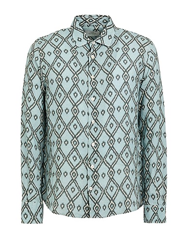 MR MOOD Linen shirt Light blue 100% Linen