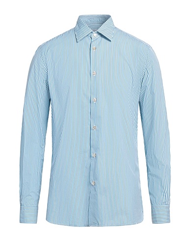 BOGLIOLI Camicia a righe Avio 100% Cotone