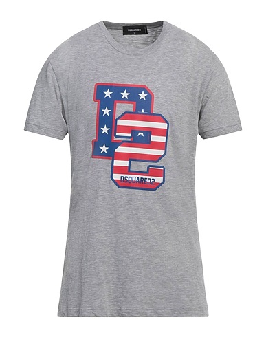 DSQUARED2 T-shirt Grey 88% Cotton, 12% Viscose