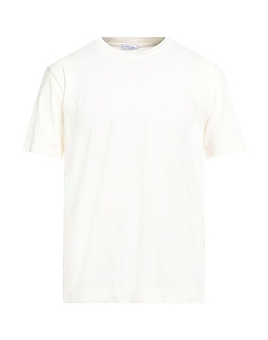 BOGLIOLI Basic T-shirt Ivory 100% Cotton