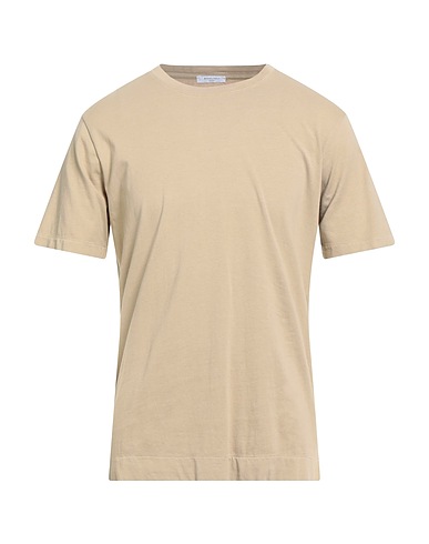 BOGLIOLI Basic T-Shirt Khaki 100% Cotton