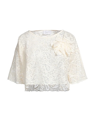 SOALLURE Top Cream 48% Cotton, 44% Polyamide, 8% Elastane