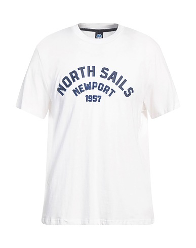 NORTH SAILS T-shirt Bianco 100% Cotone