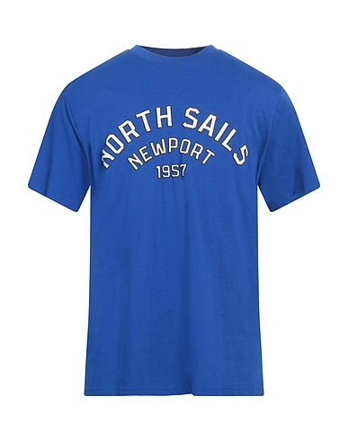 NORTH SAILS T-shirt Blu 100% Cotone