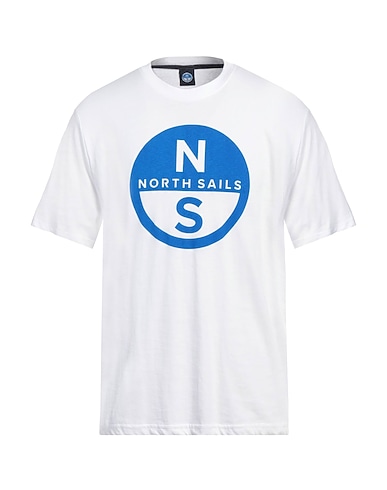 NORTH SAILS T-shirt Bianco 100% Cotone
