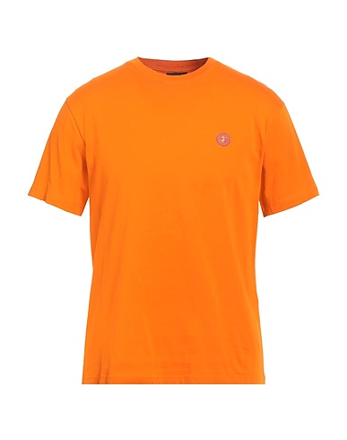 SAVE THE DUCK Basic T-shirt Orange 100% Organic cotton