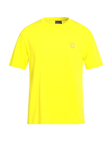 SAVE THE DUCK Basic t-Shirt Κίτρινο 100% Οργανικό βαμβάκι