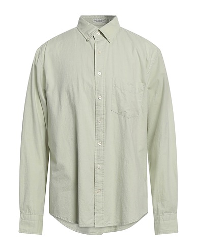GANT Solid colour shirt Light green 100% Organic cotton
