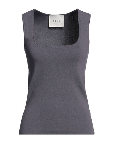 RÓHE Top Grey 53% Viscose, 47% Nylon