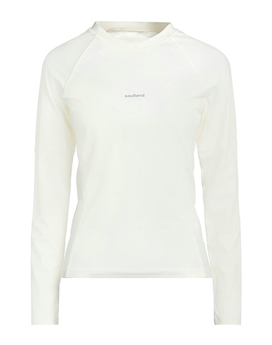 SOULLAND Basic T-shirt Ivory 78% Recycled polyamide, 22% Elastane