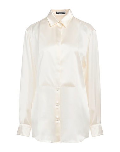 DOLCE&GABBANA Silk shirts & blouses Cream 100% Silk