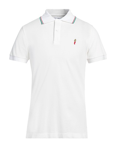 COOPERATIVA PESCATORI POSILLIPO Polo shirt 95% Cotton, 5% Elastane