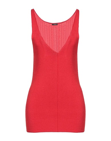 JOSEPH Top Red 92% Viscose, 6% Polyester, 2% Polyamide