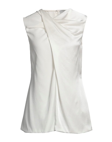 BURBERRY Top Off white 60% Acetate, 40% Viscose