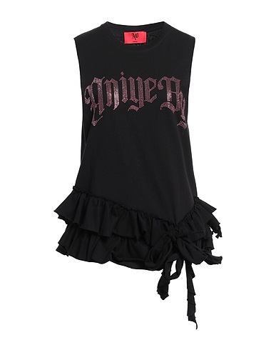 ANIYE BY Top Black 100% Cotton