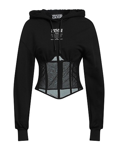 VERSACE JEANS COUTURE Hoodie 100% Baumwolle, Polyamid, Elastan