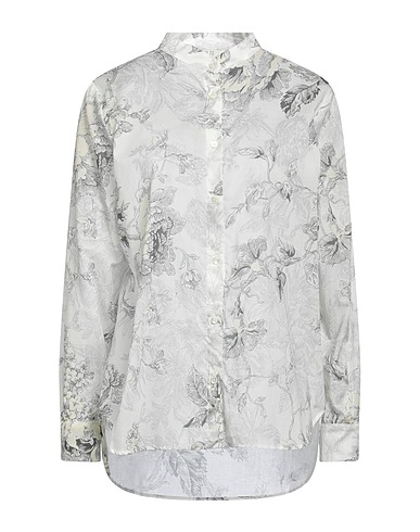 19.70 NINETEEN SEVENTY Floral shirts & blouses Off white 100% Cotton