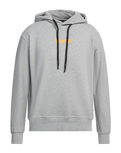 DISCLAIMER Hooded track jacket  Grey 100% Cotton