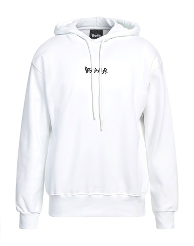 DISCLAIMER Hooded sweatshirt White 100% Cotton