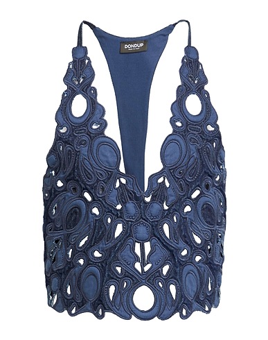 DONDUP Top Blue 100% Cotton